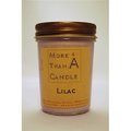 More Than A Candle More Than A Candle LLC8J 8 oz Jelly Jar Soy Candle; Lilac LLC8J